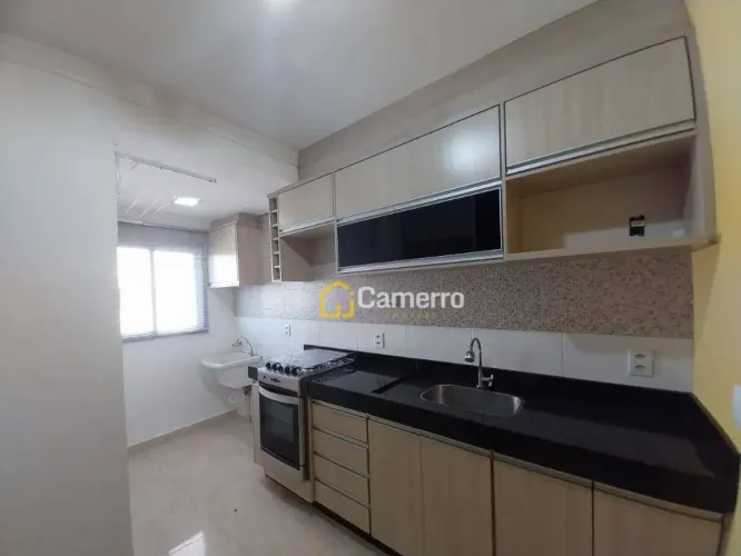 Apartamento com 2 dormitórios para alugar, 52 m² por R$ 1.972,00/mês - Vila Dainese - Amer