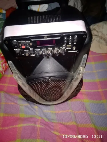 Caixa de som Multilaser top único dono