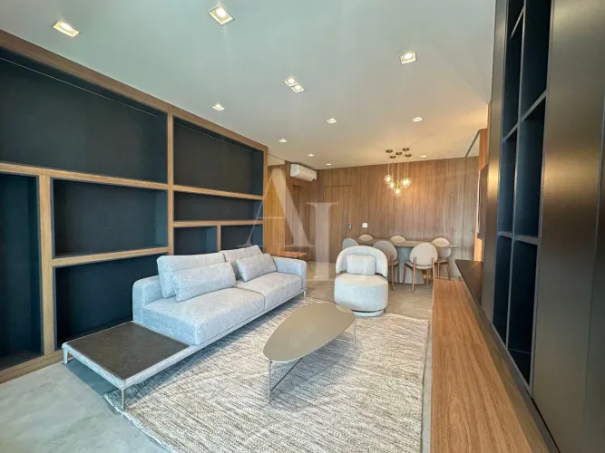 Apartamento Alto Padrão mobiliado com 3 suites e 2 vagas - Level Alphaville