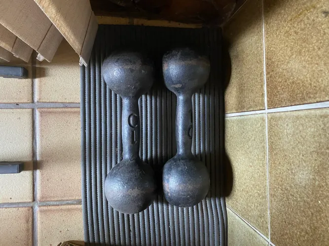 Par de halteres 10kg cada