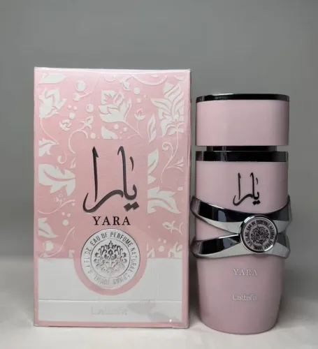 Perfume Árabe Feminino Yara Rosa da Lataffa 100ml Lacrado
