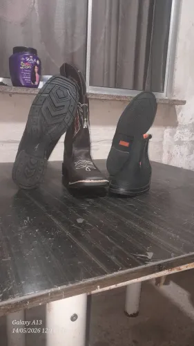 Botina masculino e texana masculino 