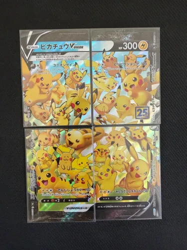 Pikachu V-union japonês 