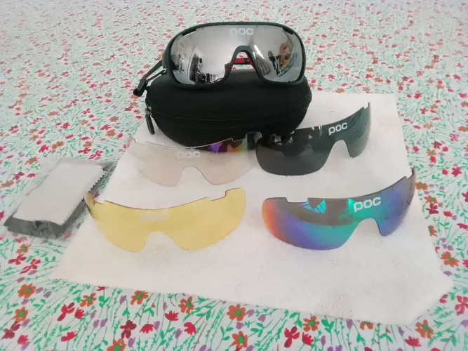 Óculos de ciclismo (5 lentes)