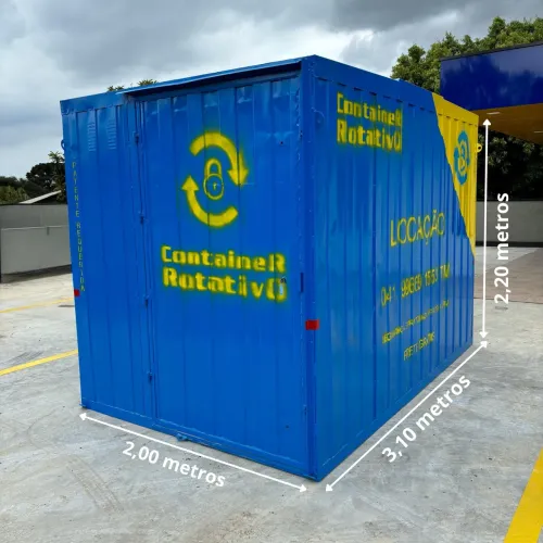 LOCAÇÃO DE CONTAINER ALMOXARIFADO