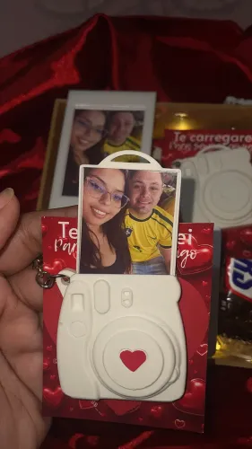 Chaveiro instax para presente