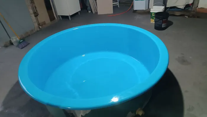 Piscina de fibra