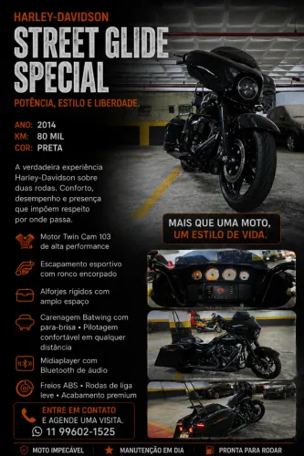STREET GLIDE - 2014 - BAIXOUUU