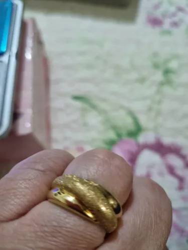 Anel ouro 18k com 5,2gr