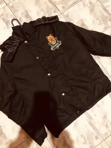 JAQUETA DE MOTOBOY/MOTOGIRL DELIVERY ? PUFFER PRETA 