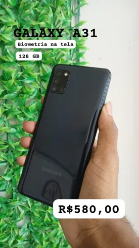 A31 COM BIOMETRIA BARATO NOVO GARANTIA