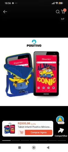 Tablet positivo minions
