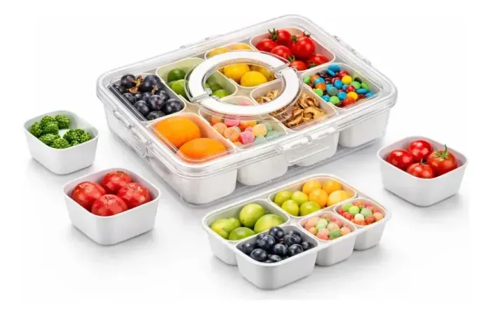 Organizador de Geladeira 8 Divisórias B-Max BM-F1280 - WZetta