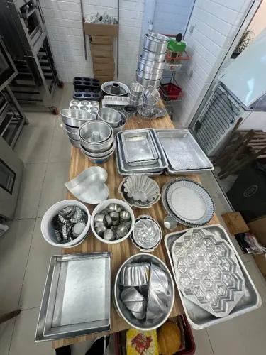 KIT FORMAS DE ALUMÍNIO VARIADAS