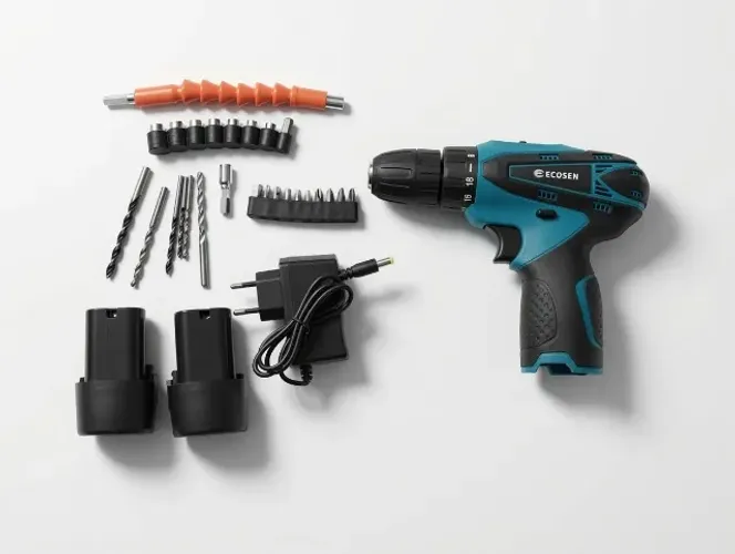 Parafusadeira Profissional Com Kit Completo