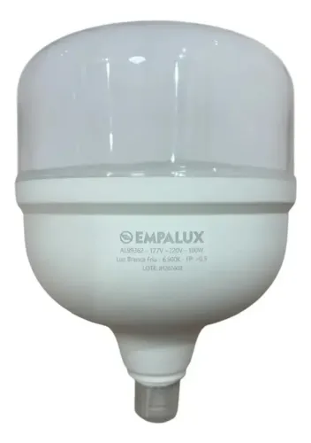 Lâmpada LED Bulbo 100W E27 Branco Frio 6500K Alta Potência