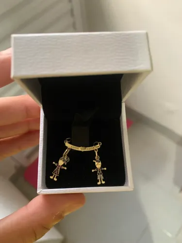 Pingente de ouro 18k maciço, muito lindo !!