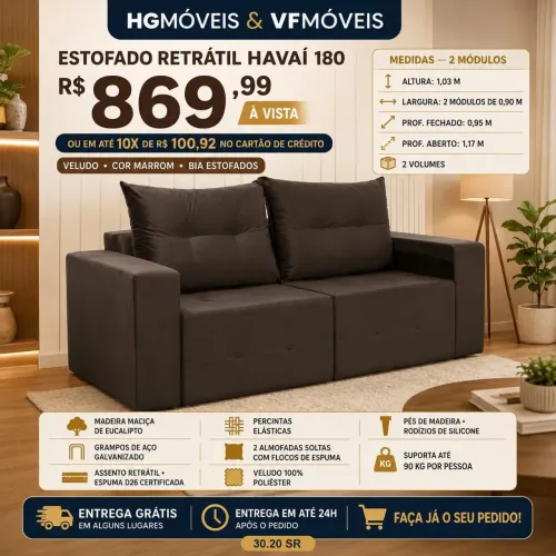 Sofa retrátil
