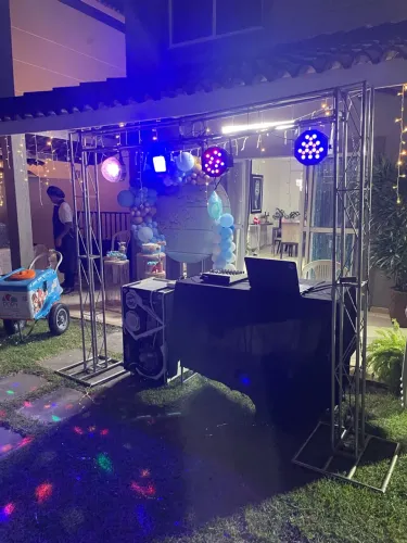 Dj Som Iluminação Eventos Promoção
