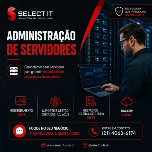 ADMINISTRAÇÃO DE SERVIDORES
