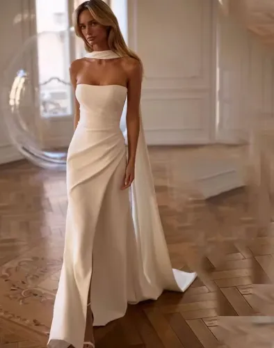 Vestido de casamento branco 