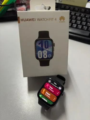 Smartwatch Huawei Watch Fit 4 Preto - Sem Marcas e Completo