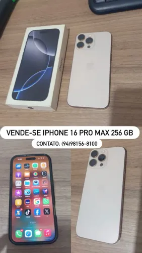 Iphone 16 pro max 256 gigas