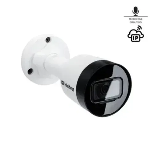 Câmeras de segurança Intelbras modelo VIP 1230 B com tecnologia IP.