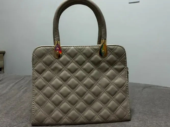 Bolsa Bege Acinzentado