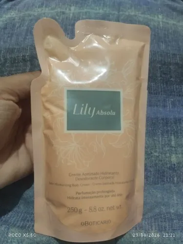 Creme Lily Absolu 250gr Refil