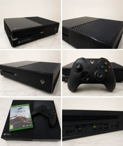 Xbox One | Controle Xbox One Original + Caixa do console | 1 Cd Forza Motorsport 