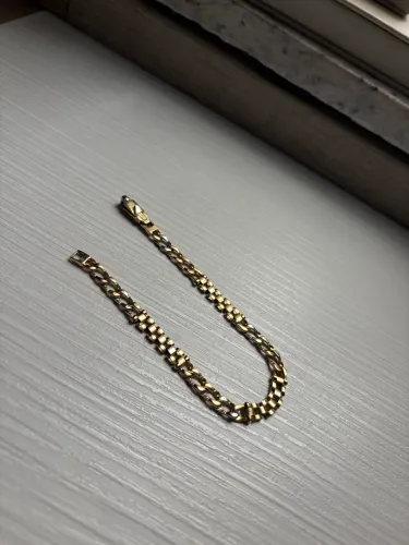 Pulseira de ouro 18k 14,5g
