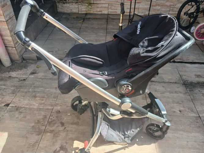 Carrinho moises com bebê conforto marca aceito oferta kiddo