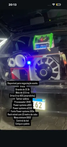 Vendo trio completa / aceito troca