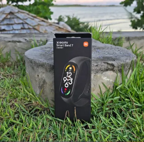 xiaomi mi band 7 pulseira inteligente tela amoled sensores - pronta entrega apple smartwat