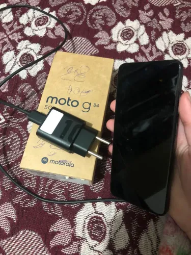 MOTO G34 5G COM DETALHES 
