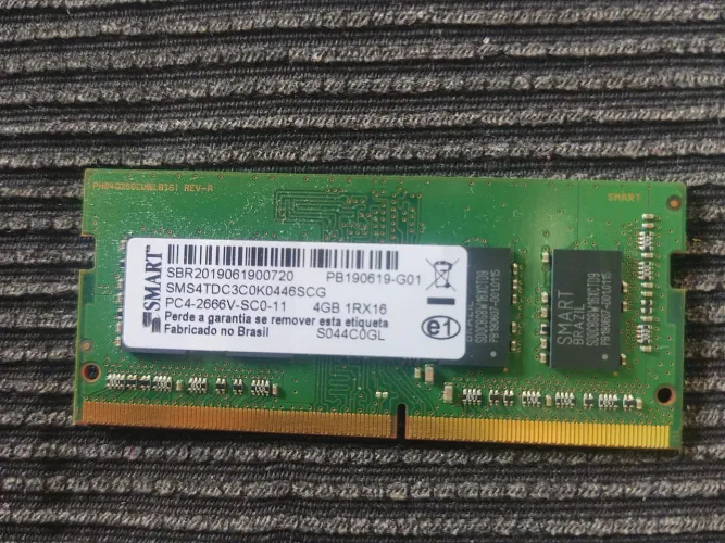 Memória RAM 4gb DDR4 (Notebook)