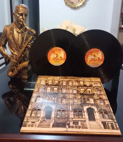 Fãs do Led Zeppelin - Álbum duplo Physical Grafitti - impecável