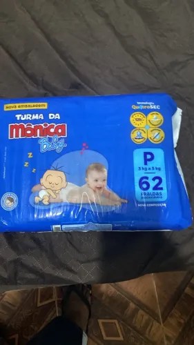 Fralda turma da Mônica