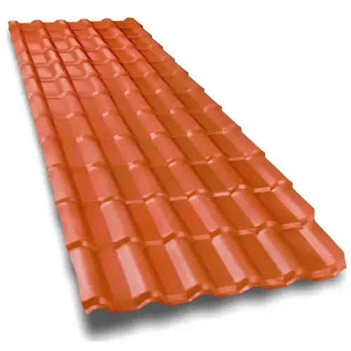 Telha de PVC Plan Colonial Terracota 2,41m - Muke Tools