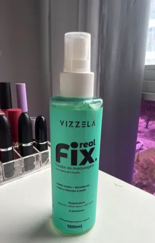 Fixador de maquiagem vizzela fix