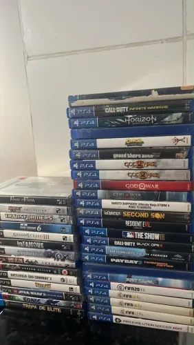 Lote de jogos Ps3 e Ps4