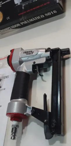 Grampeador pneumático para tecido etc novo