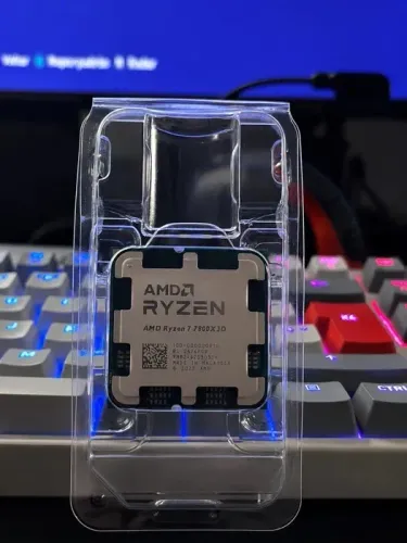 Processador AMD Ryzen 7 7800X3D Gamer de Alto Desempenho