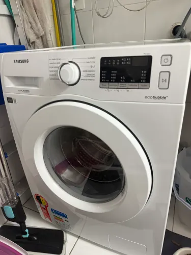 Lava e Seca Samsung WD10M com Ecobubble? Branca 127V 10.1kg + 6kg