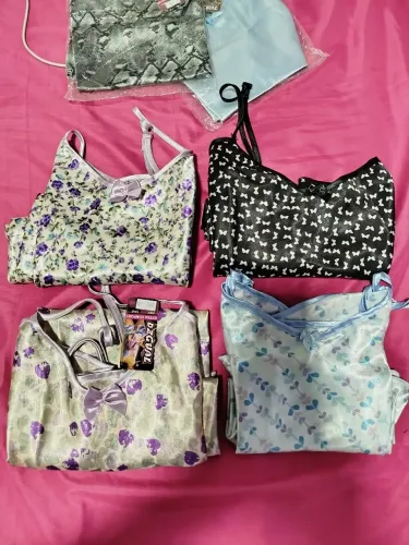Camisola e short Doll cetim