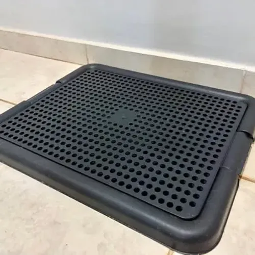 Tapete Higiênico Sanitário Lavável para Cachorros - Preto