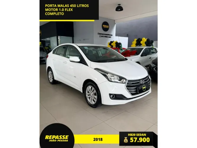 Hyundai HB20S Comfort Plus 1.0 TB Flex 12V Mec. 2018
