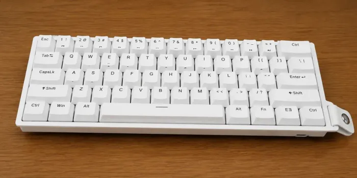 Teclado Gamer Madlions MAD 60 HE Hall Effect Magnético Branco