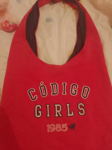 Bolsa vermelha Código Girls 1985